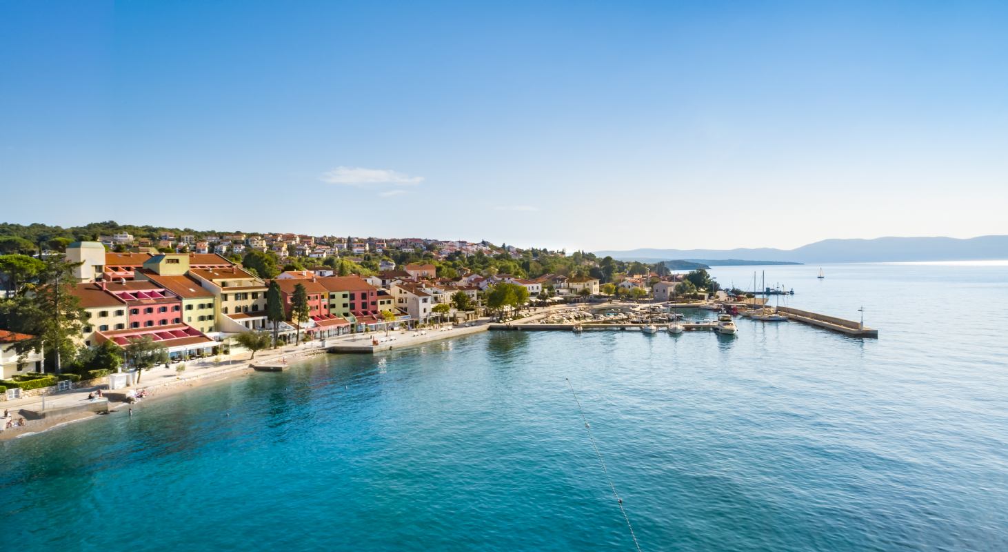 Hotel Jadran Njivice Island Krk Kvarner bay Croatia