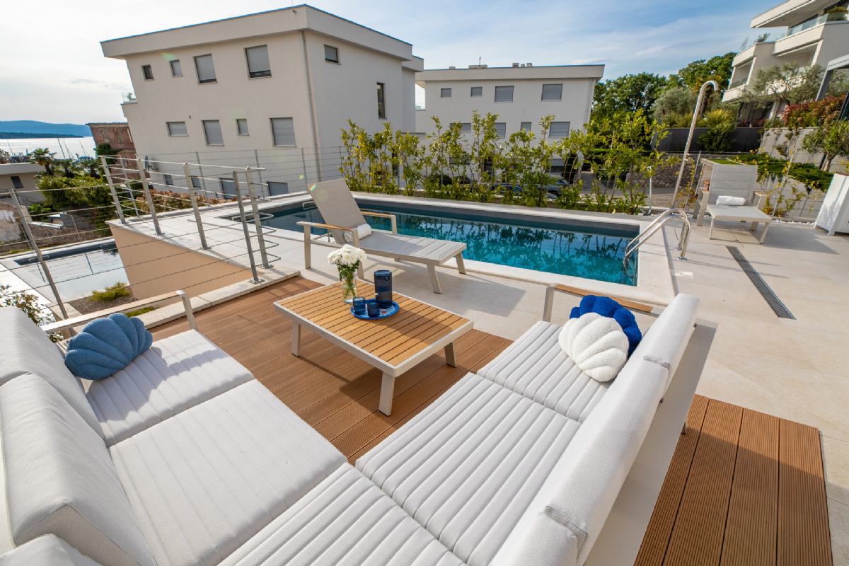 Villa Adriatic Bliss  Apartman Azzura 