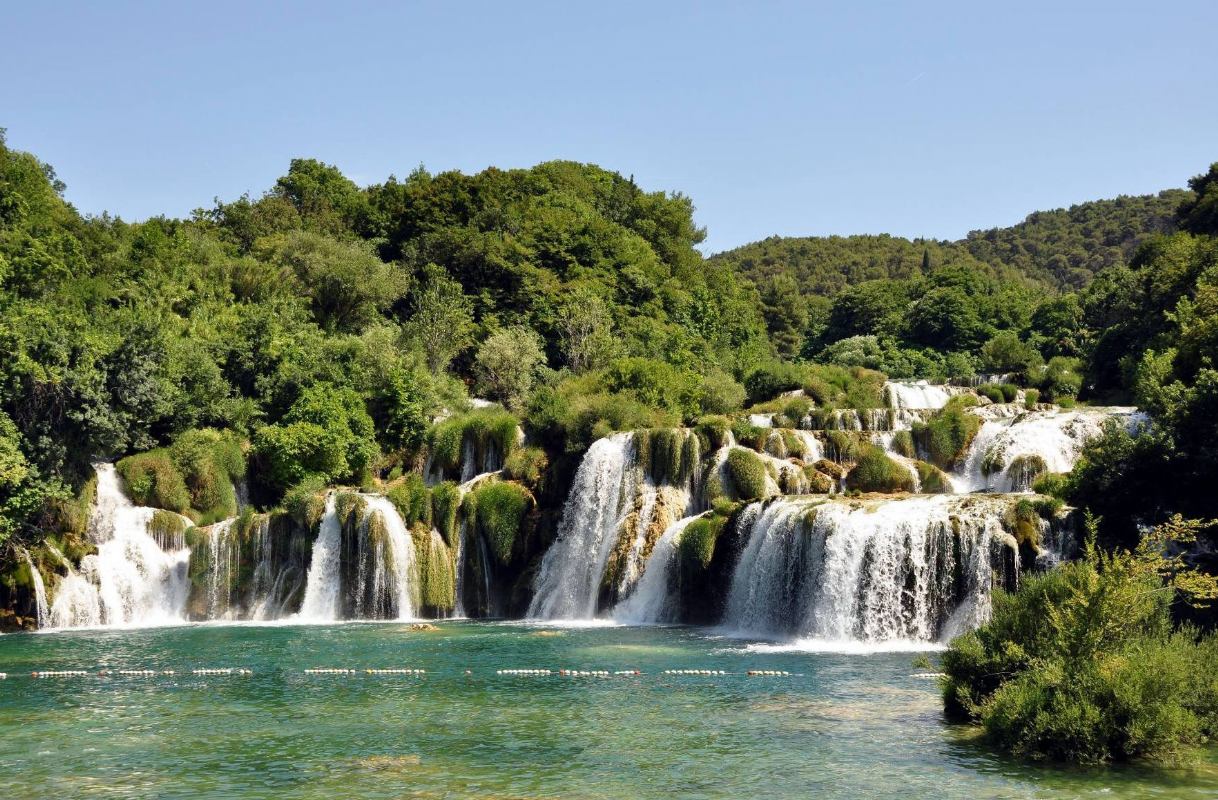 Nationalpark Wasserfälle Krka