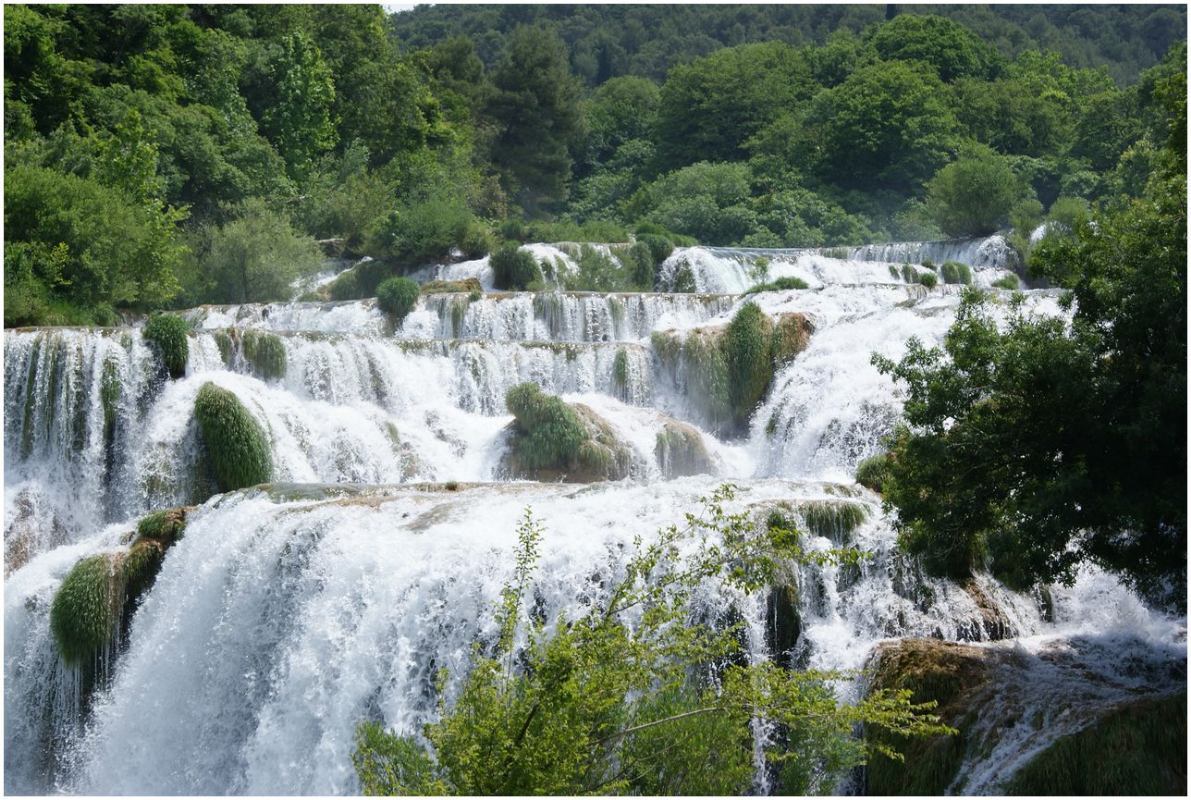 Nationalpark Wasserfälle Krka