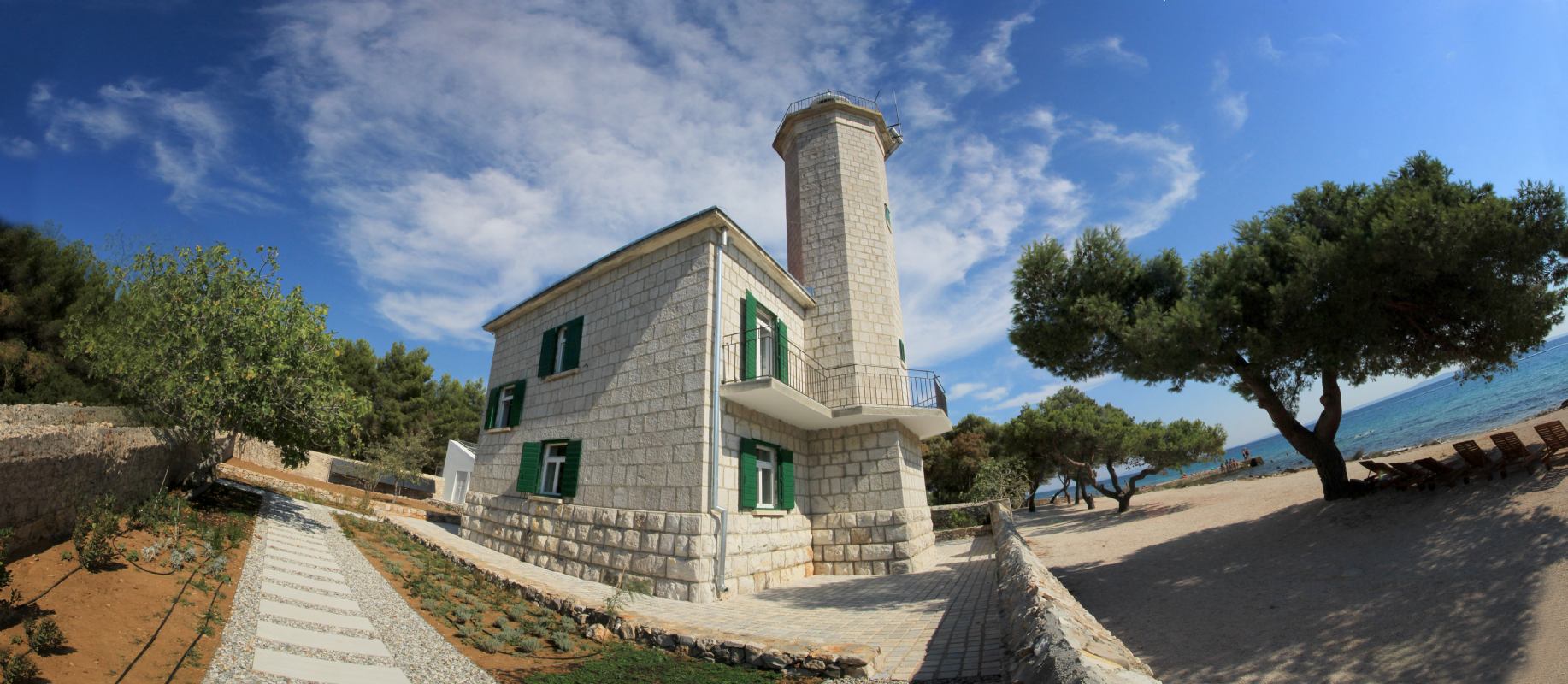 Villa Lanterna Dalmazia isola di Vir 