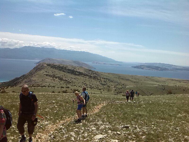 Kvarner  pješačenje otocima