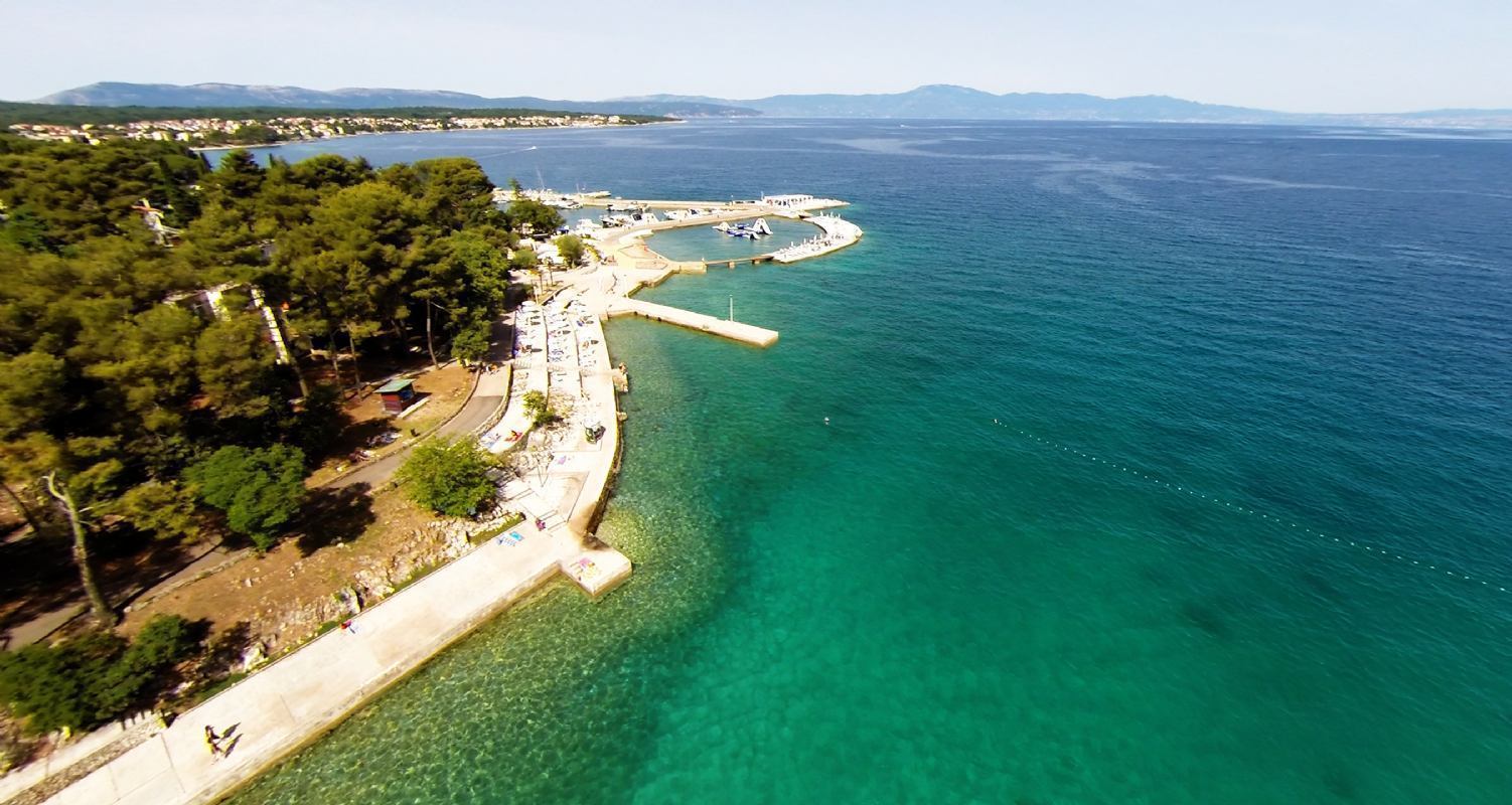 Apartman Seršić 1 otok Krk Malinska