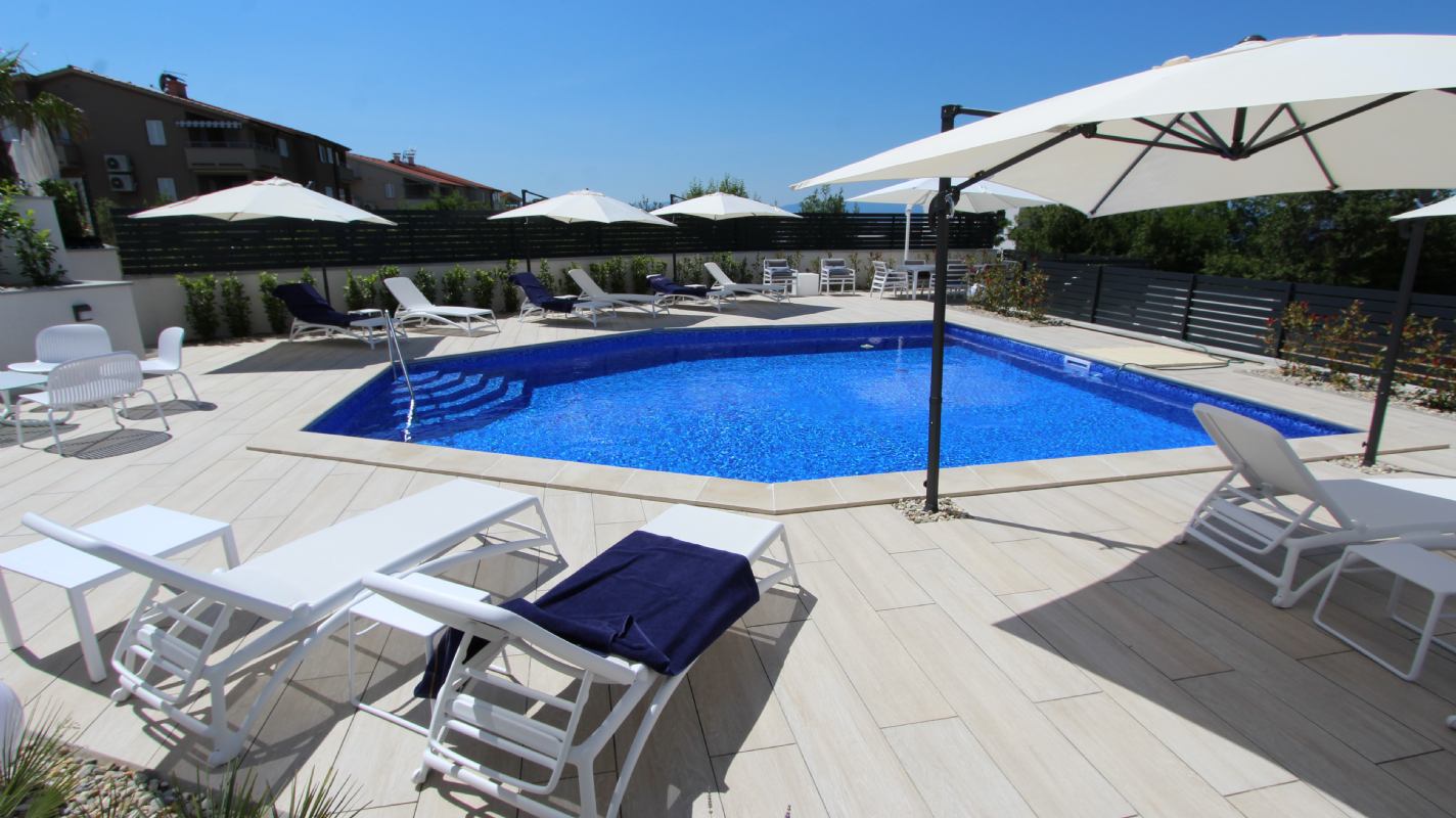 Appartment Jazz 1 with swimmingpool island Krk Malinska