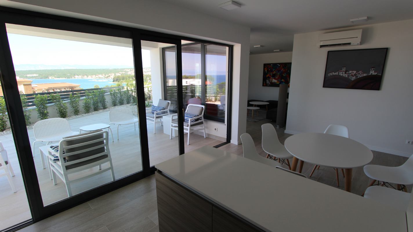 Appartment Jazz 1 with swimmingpool island Krk Malinska