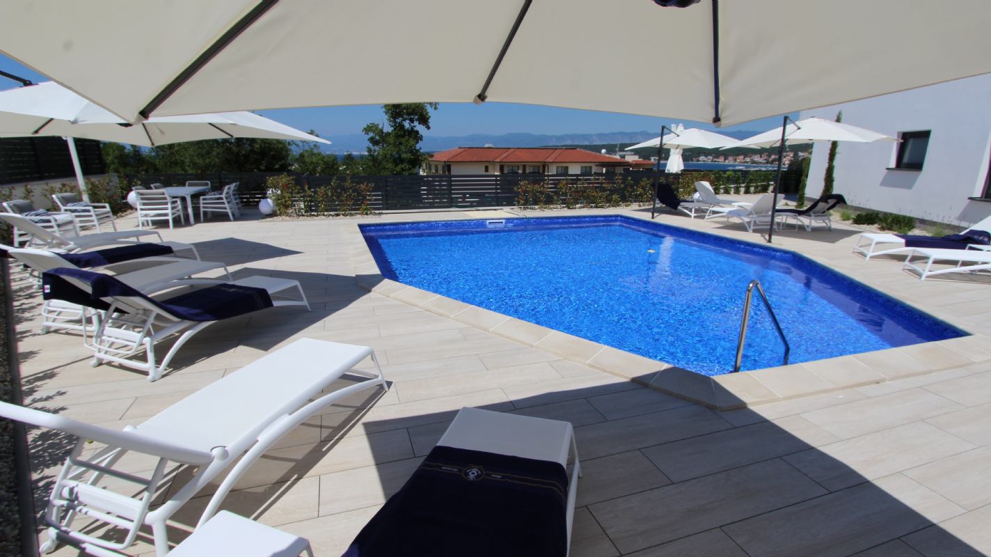 Appartment Jazz 1 with swimmingpool island Krk Malinska