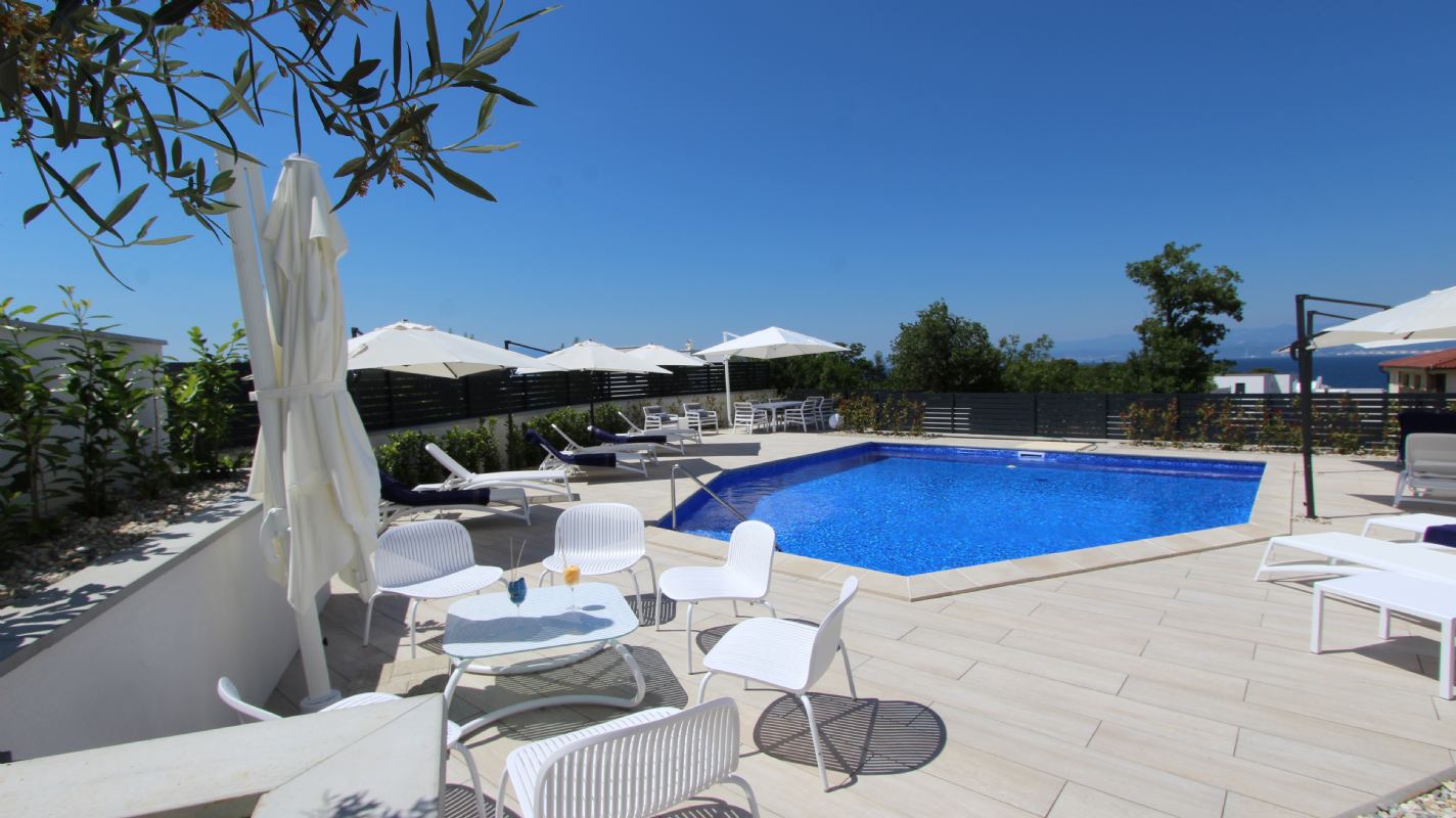Appartment Jazz 1 with swimmingpool island Krk Malinska