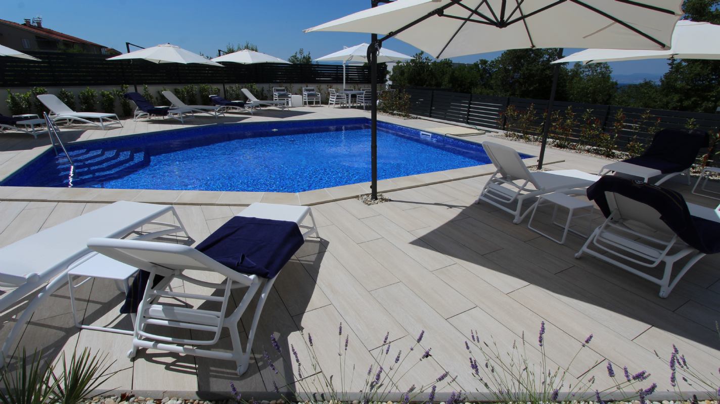 Appartment Jazz 1 with swimmingpool island Krk Malinska