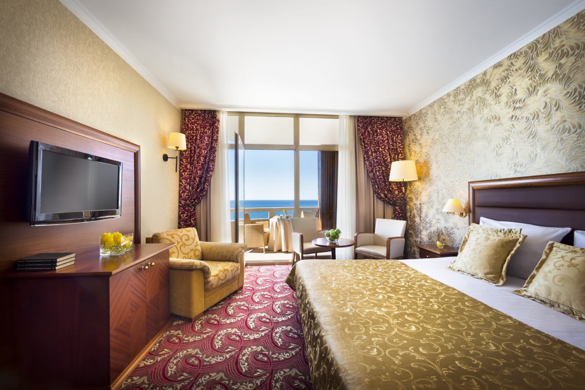 Comfort Doppelzimmer mit Balkon, Meerseite