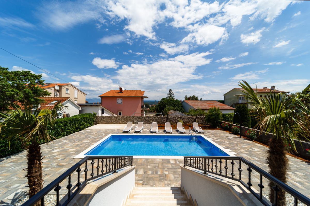 Ferienhaus Villa Christian mit Pool Insel Krk Porat