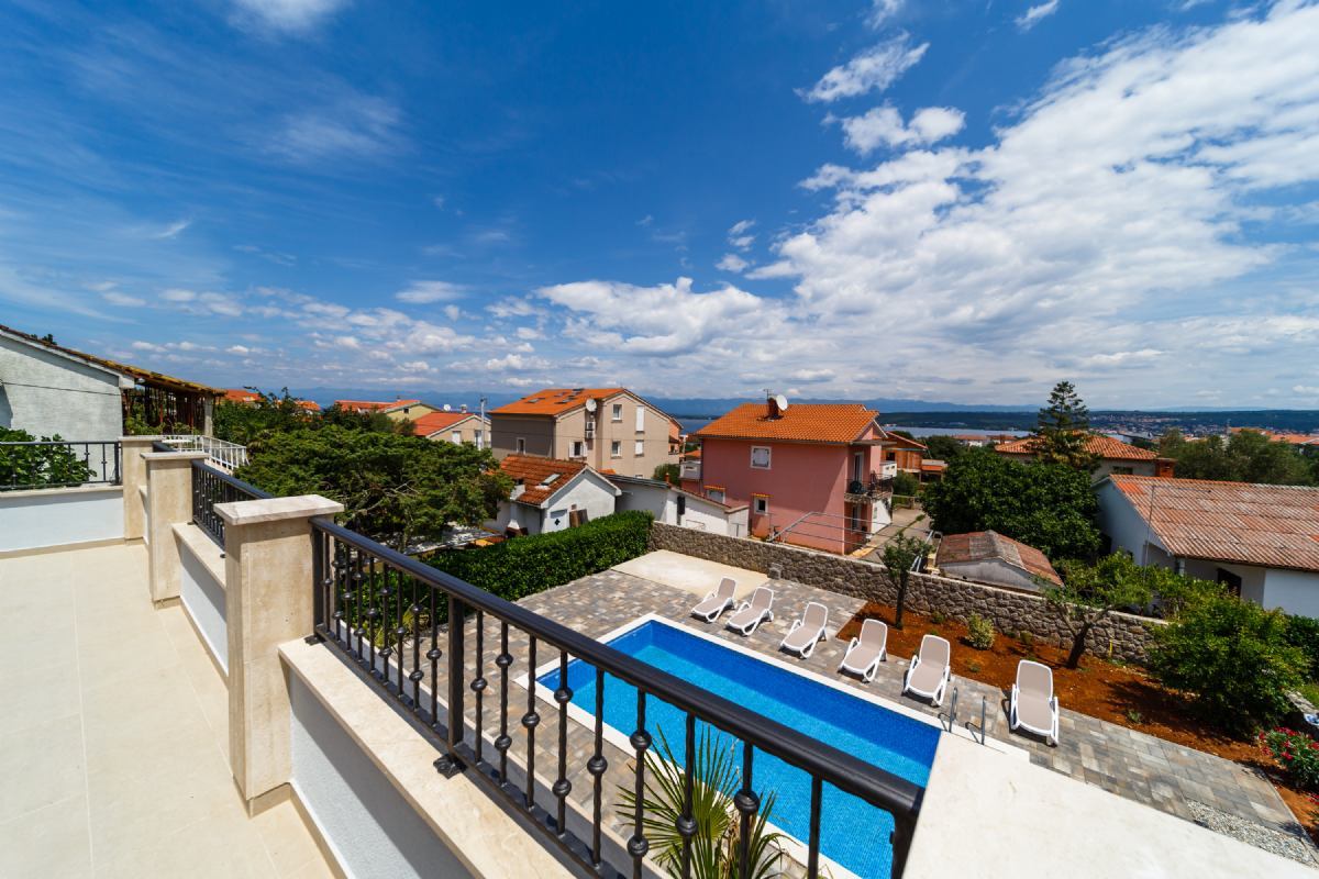 Ferienhaus Villa Christian mit Pool Insel Krk Porat