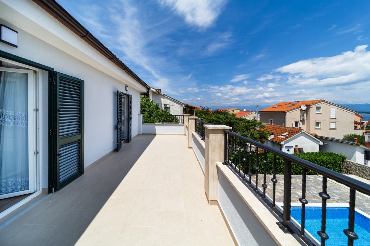 Ferienhaus Villa Christian mit Pool Insel Krk Porat