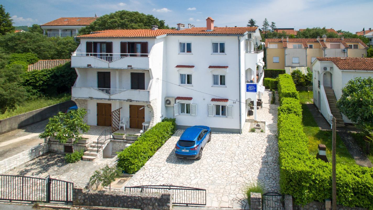 Apartmani Adrijana otok Krk Malinska 