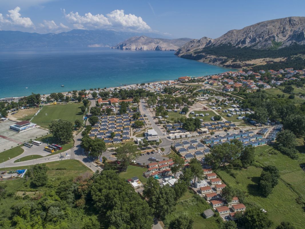 Škrila Sunny Camping Stara Baška Hrvatska 