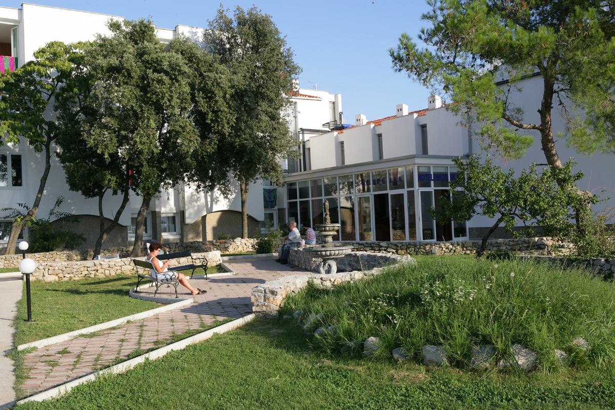 Hotel Omorika Punat sull'isola di Krk Croazia