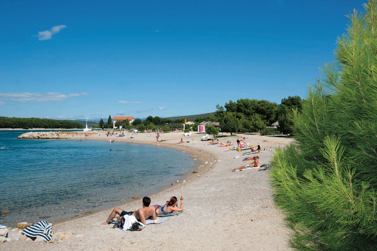 Hotel Omorika Punat sull'isola di Krk Croazia
