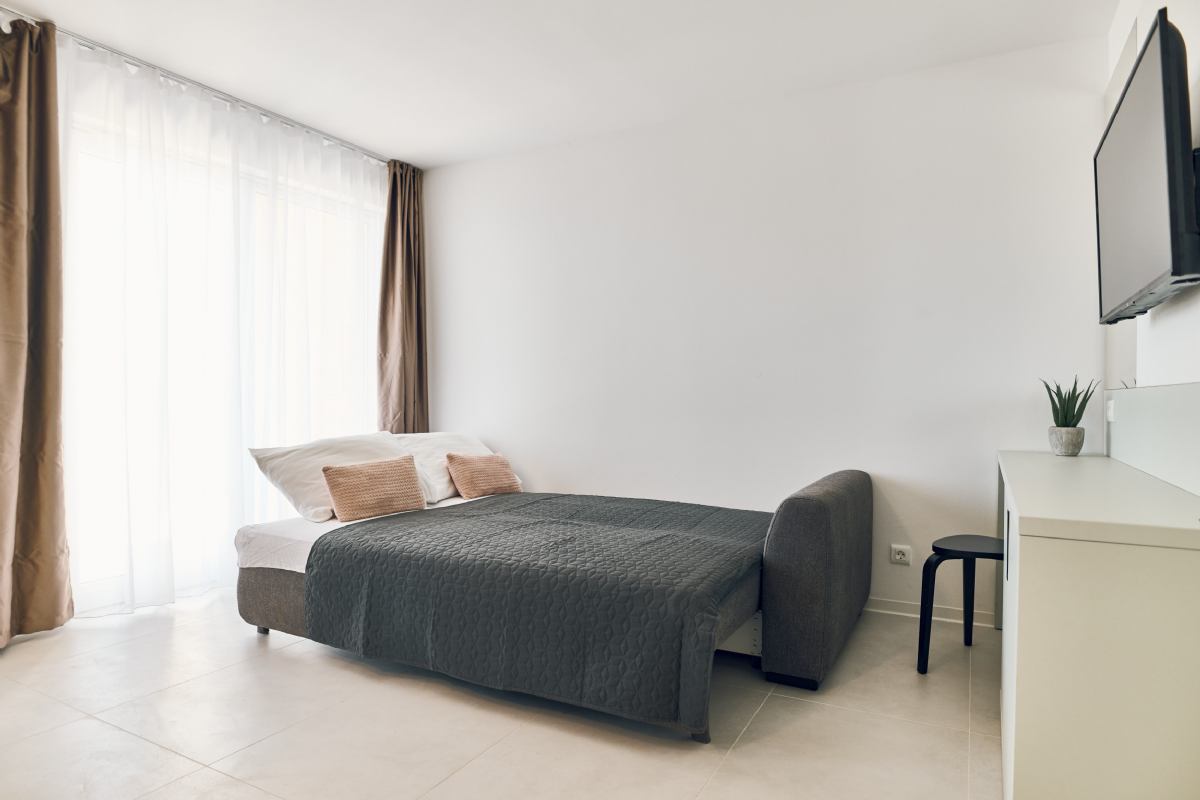 Appartamento con due camere da letto con balcone e vista mare