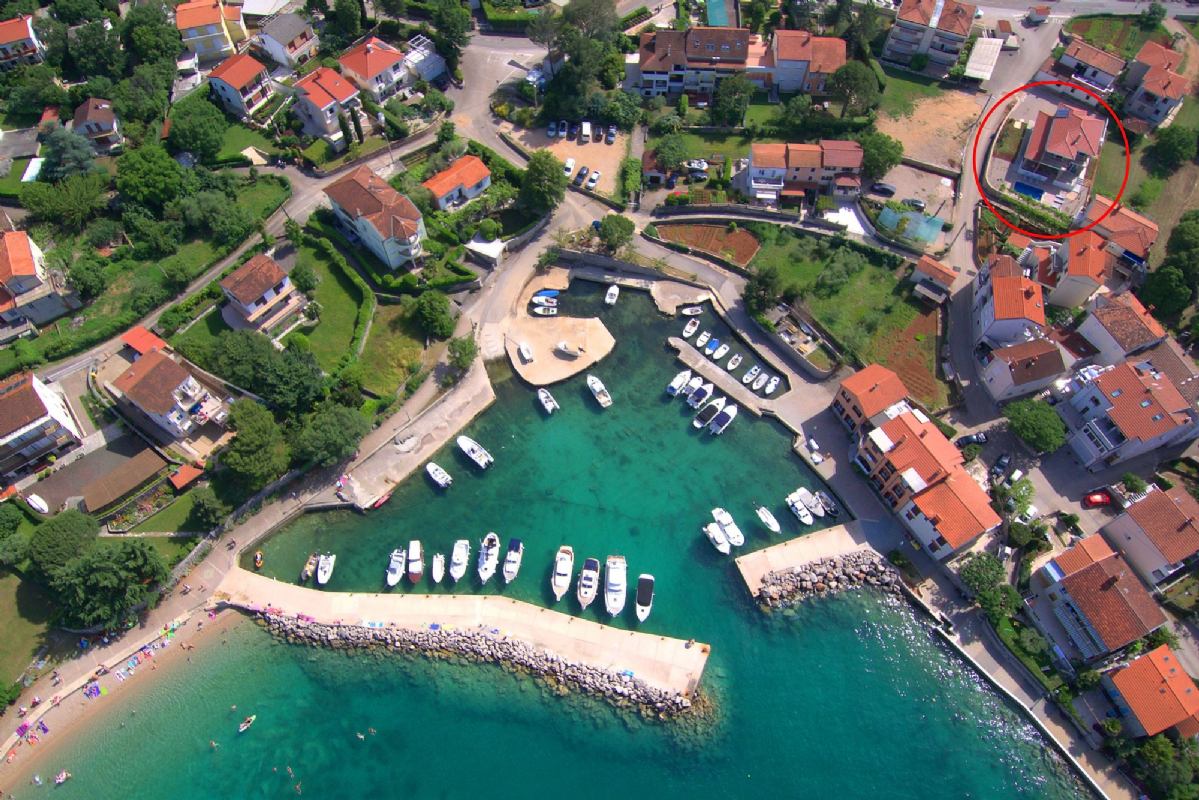 Villa Nerium otok Krk Malinska  Vantačići