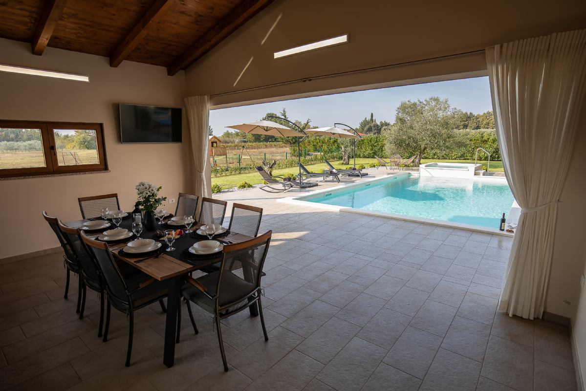 Ferienhaus Villa Mattuzzi mit Pool Istra Loborika