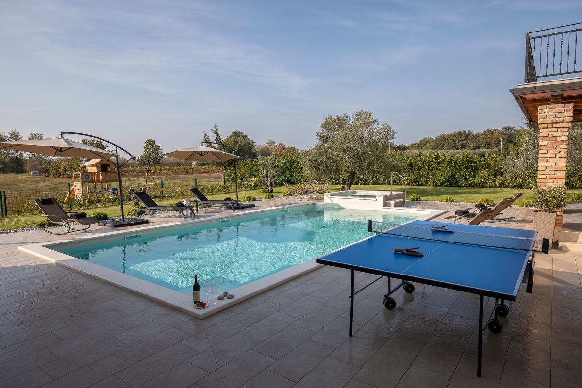 Ferienhaus Villa Mattuzzi mit Pool Istra Loborika