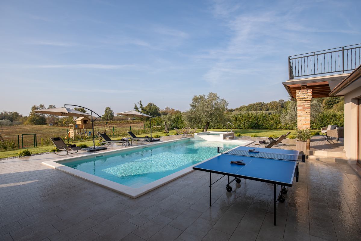 Ferienhaus Villa Mattuzzi mit Pool Istra Loborika