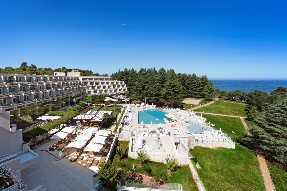 Hotel Mediteran Plava Laguna Poreč Istrien Kroatien