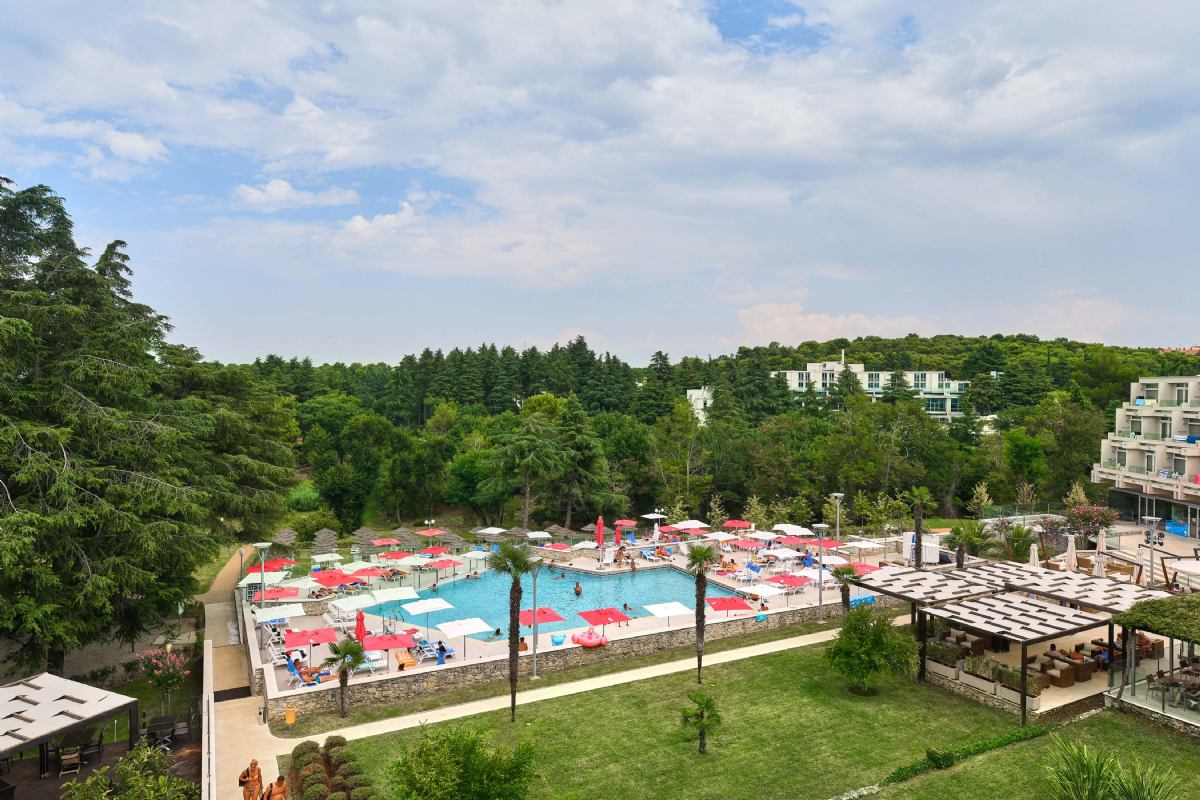 Hotel Mediteran Plava Laguna Poreč Istrien Kroatien