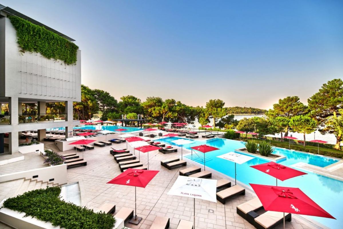 Hotel Parentium Plava Laguna Poreč Istrien      Hotel Laguna Parentium Poreč Istrien Kroatien 